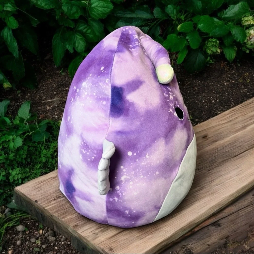 Squishmallows Easton Anglerfish Soft Purple Plush - New With Tag